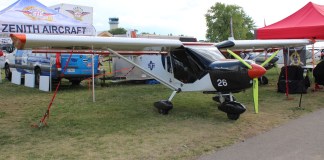 Zenith CH 750 Cruzer at the Zenith display at EAA AirVenture Oshkosh