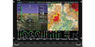 Dynon SkyView HDX display showing an angle of attack bar